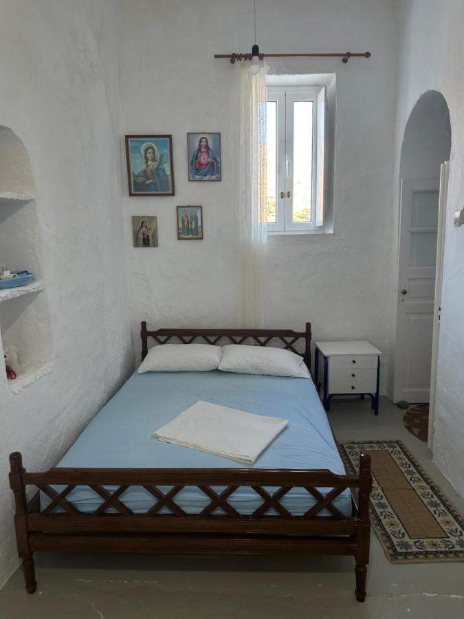 Cycladic House With Amazing View In Potamia Village Dio Choria Exterior foto